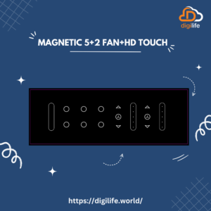 Magnetic 5+2Fan+HD Touch (8521)