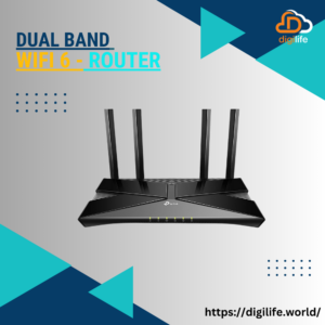 [Plug & Play] Dual Band WiFi 6 Router