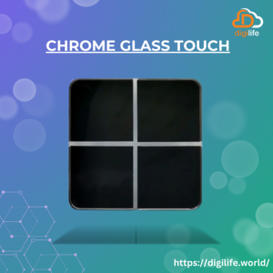 [Premium Touch] Chrome Glass Touch - Black