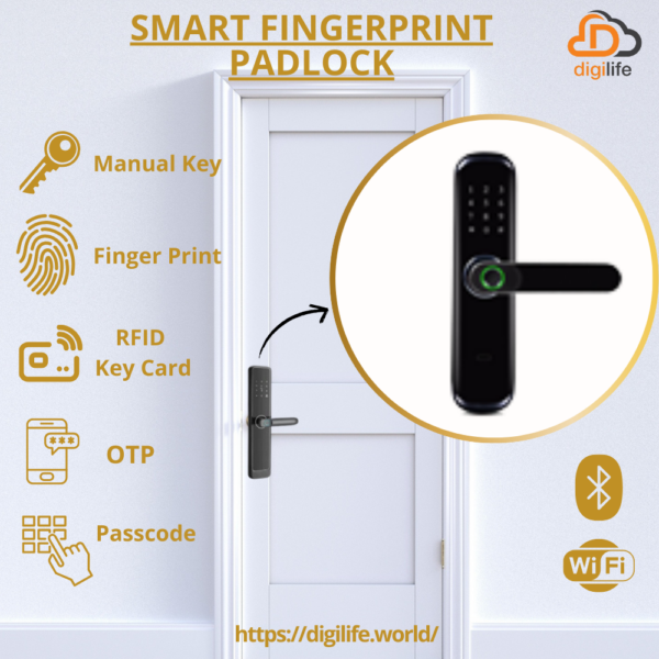 Smart fingerprint Padlock