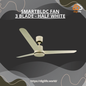 Smart BLDC Fan - 3 Blade (Half White)