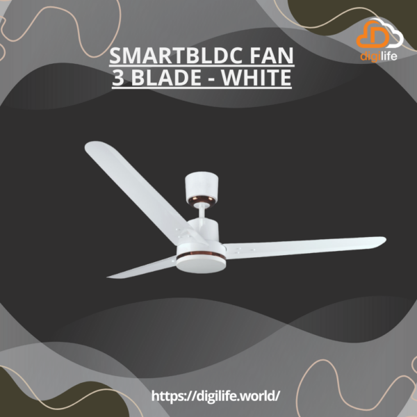 Smart BLDC Fan - 3 Blade (White)