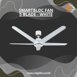 Smart BLDC Fan - 5 Blade (White)